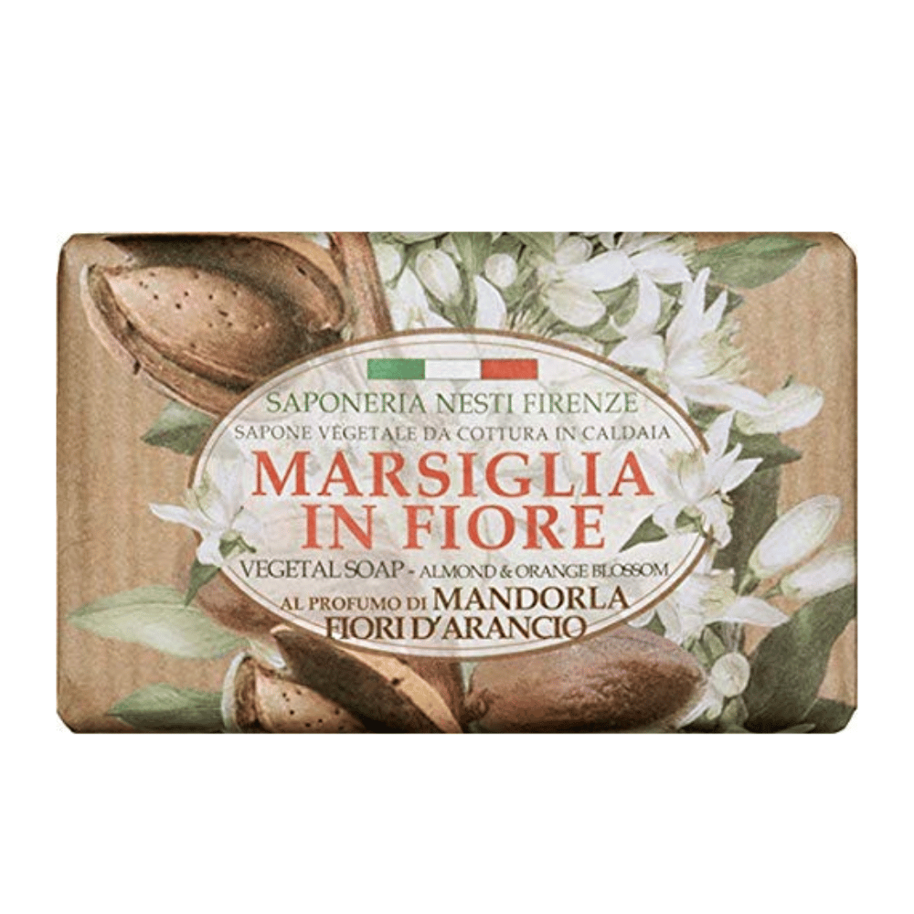 Nesti Dante Marsiglia In Fiore Almond & Orange Bloosom Soap 125g Nesti Dante Marsiglia In Fiore Almond & Orange Bloosom Soap 125g