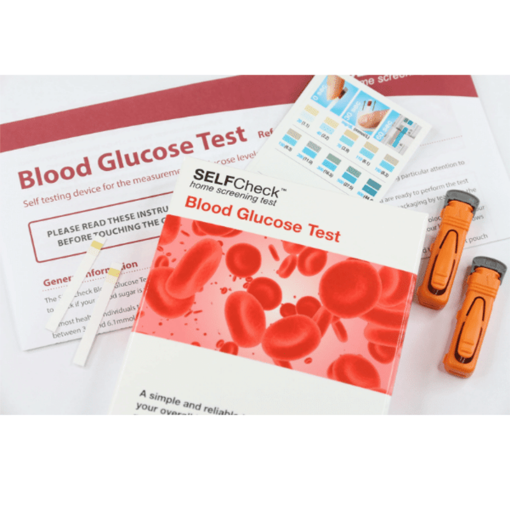 SELFCHECK Blood Glucose Test Kit 2 pk Cosmetics Online IE