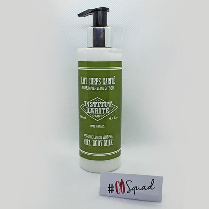 SHEA BODY MILK - LEMON VERBENACosmetics Online IE