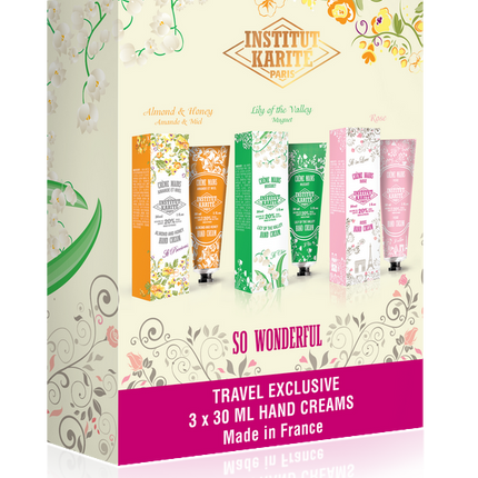 Shea Hand Creams Trio - body care - Institut Karité Paris-cosmetics-online