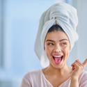Sensitive Skin Woman