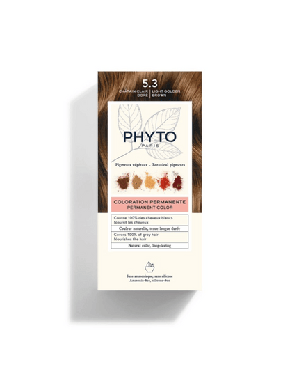 PHYTO HAIR COLOR 5.3 LIGHT GOLDEN BROWN