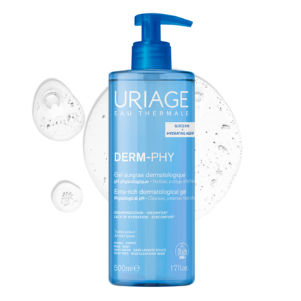 Uriage Derm-Phy Extra-Rich Dermatological Gel  500ml