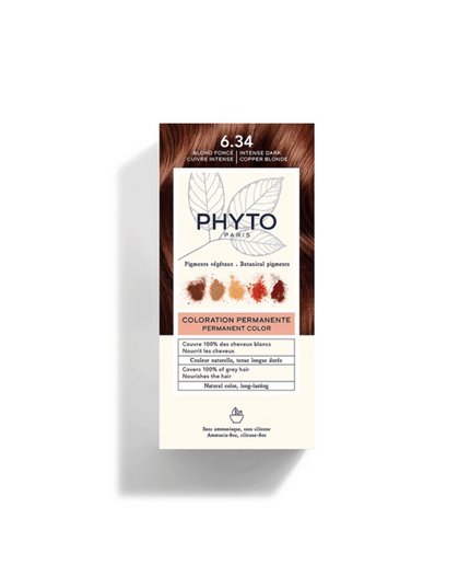Phyto Color Kit Coloration 6.34 Dark Blonde Copper
