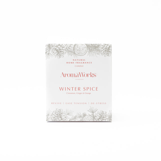 AromaWorks Winter Spice 30cl Candle