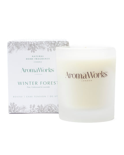 AromaWorks Winter Forest 30cl Candle