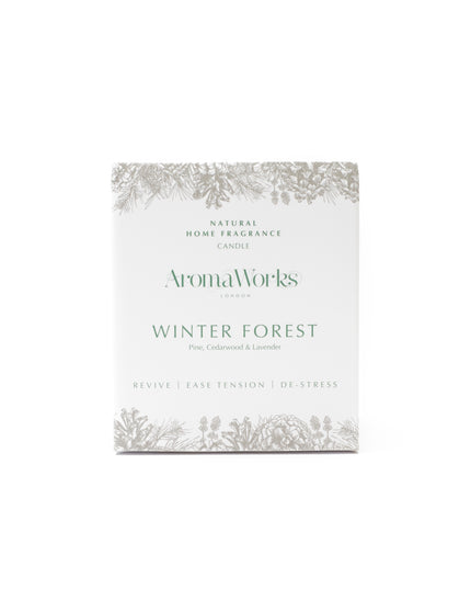 AromaWorks Winter Forest 30cl Candle