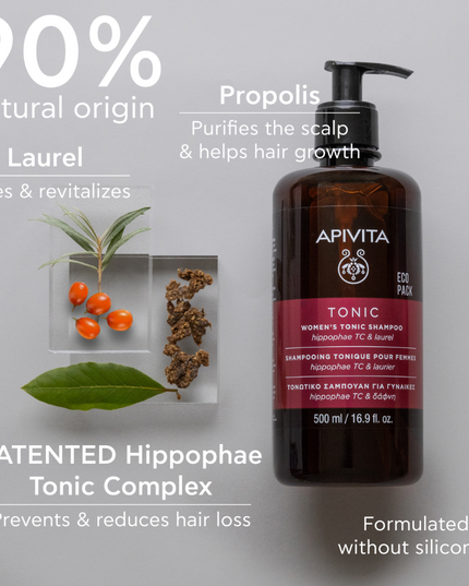 Apivita- Tonic Women's Shampoo 500ml