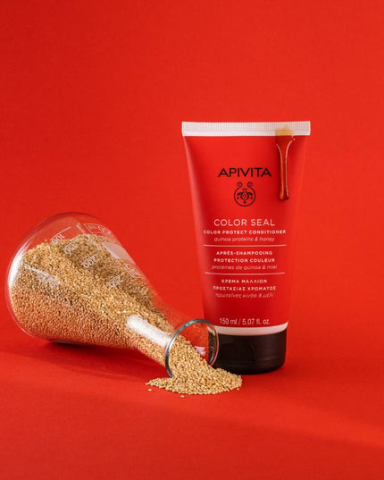 Apivita Color Seal Conditioner with Quinoa Protein & Honey 150ml