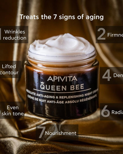 Apivita Queen Bee Anti-Aging & Replenishing Night Cream 50ml