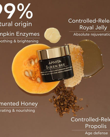 Apivita Queen Bee Anti-Aging & Replenishing Night Cream 50ml