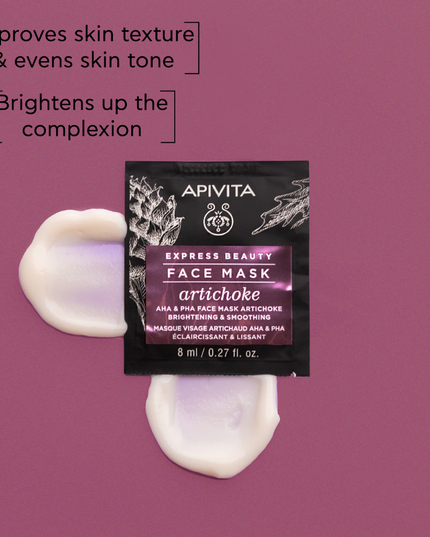 Apivita Express AHA & PHA Face Mask 2x8ml