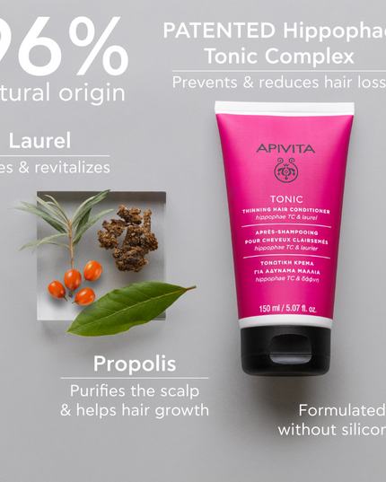 Apivita Tonic Conditioner For Thinning Hair 150ml