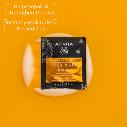 Apivita Honey Moisturising & Nourishing Face Mask 2X8ml