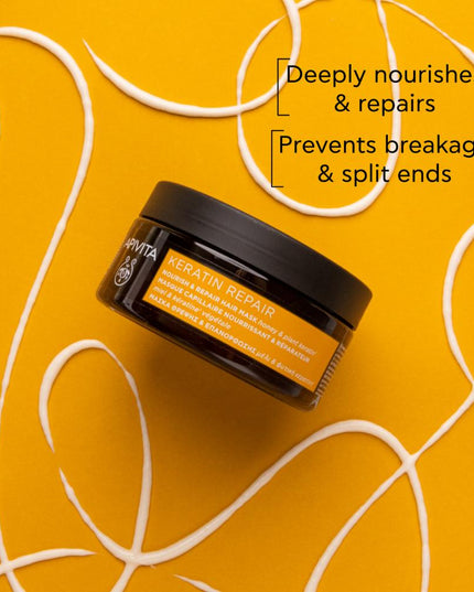 APIVITA Nourish & Repair Hair Mask Olive & Honey 200 ml