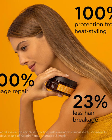 APIVITA Nourish & Repair Hair Mask Olive & Honey 200 ml