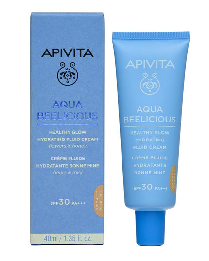 Apivita Aqua Beelicious Healthy Glow Hydrating Fluid Cream 40ml