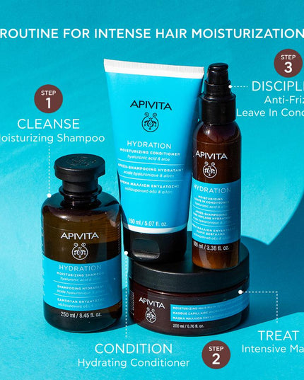 Apivita Hydration - Moisturizing Hair Mask 200ml