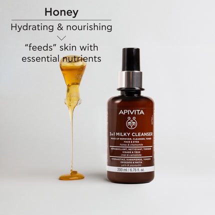 Apivita Cleansing Milk 3In1 200ml