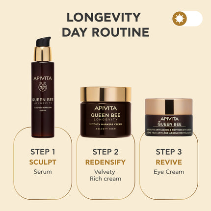 Apivita Queen Bee Longevity Day Rich Cream 50ml