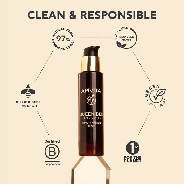 Apivita Queen Bee Longevity Serum 30ml