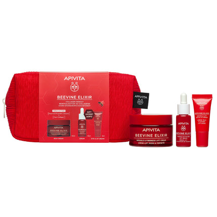 Apivita Beevine Elixir Rich Cream Routine Set