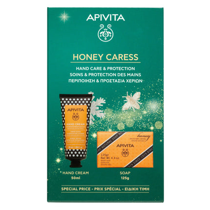 Apivita Honey Caress Handcare Set