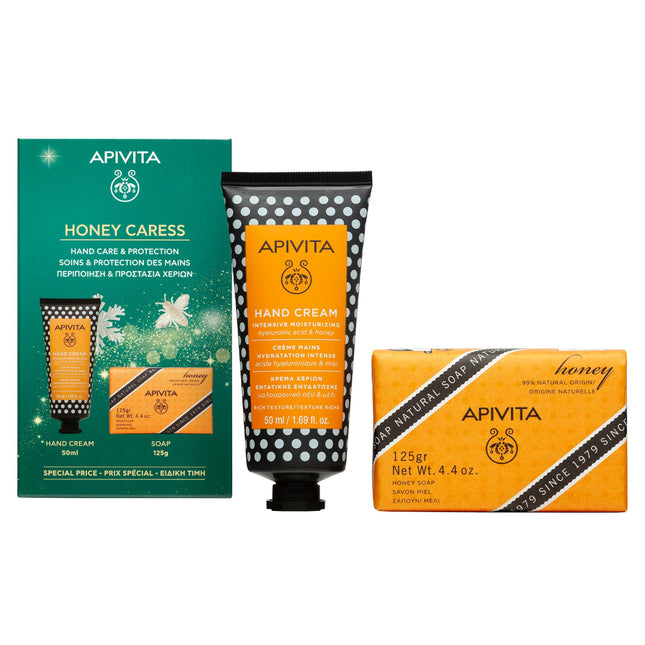 Apivita Honey Caress Handcare Set