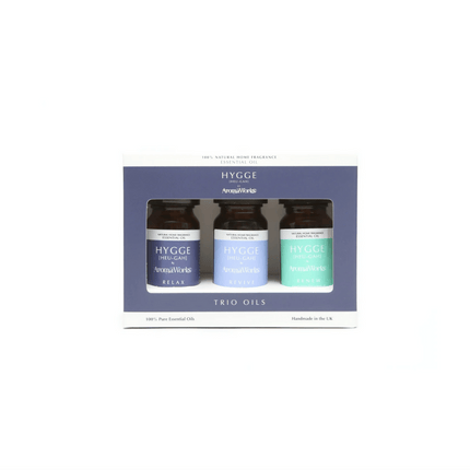 AROMA WORKS Hygge Relax, Renew & Revive Trio 10ml Oil