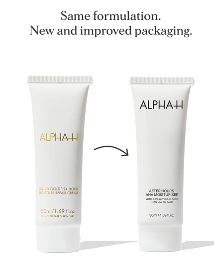 Alpha-H After Hours AHA Moisturiser - 50ml