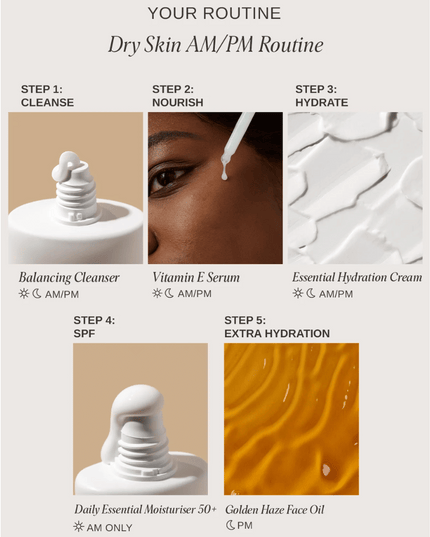 Alpha-H Dry Skin AM & PM Routine