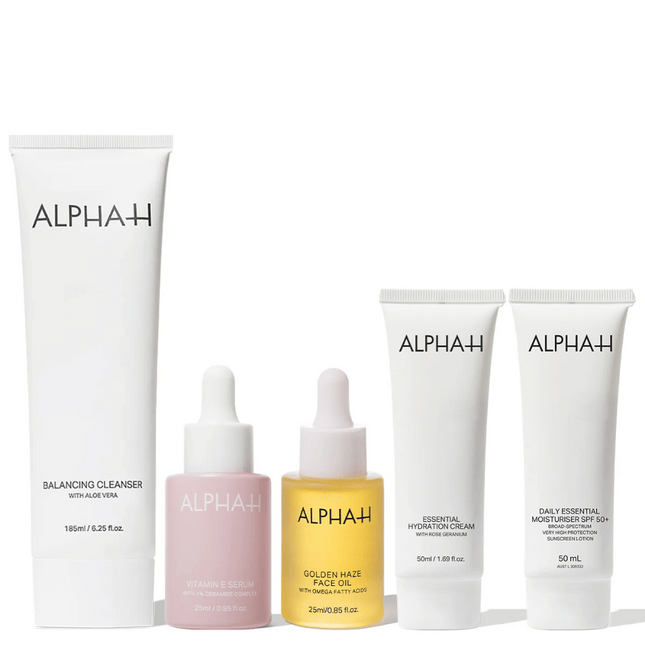 Alpha-H Dry Skin AM & PM Routine