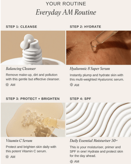 Alpha-H Everyday AM Routine