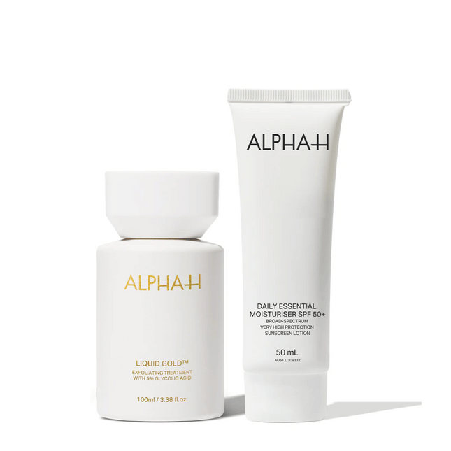 Alpha-H Exfoliate & Protect Duo