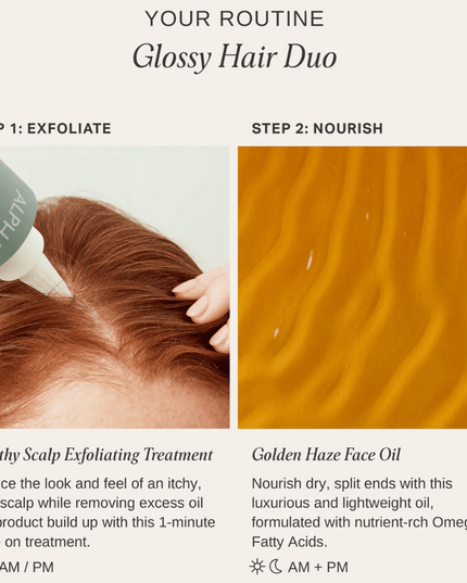 Alpha-H Glossy Hair Duo