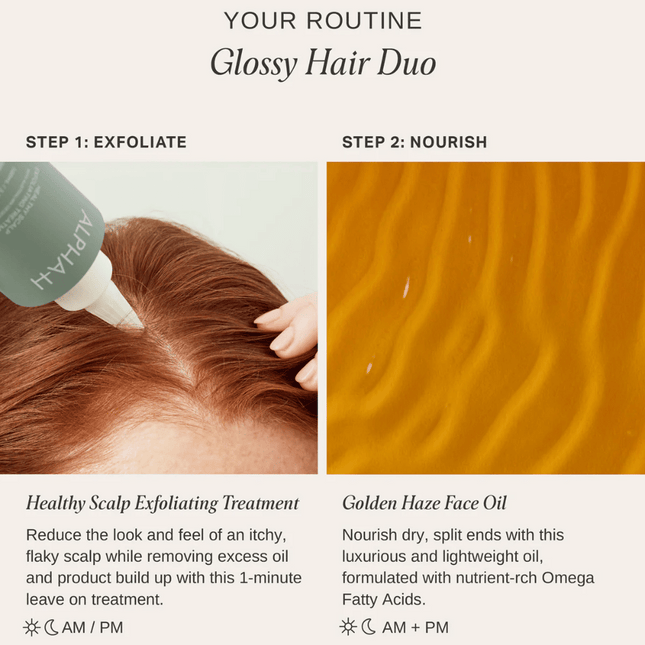 Alpha-H Glossy Hair Duo