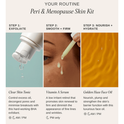 Alpha-H Peri & Menopause Skin Kit