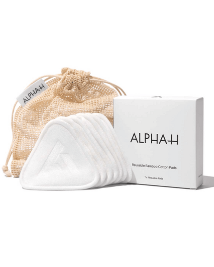 Alpha-H Reusable Bamboo Cotton Pads 7pce