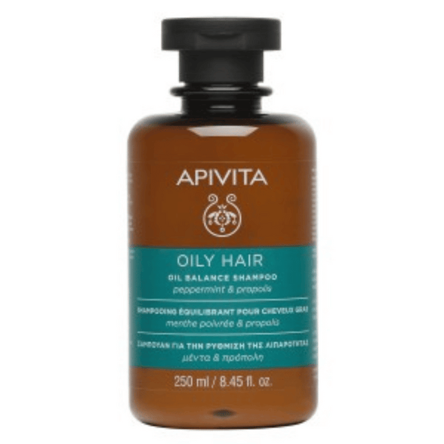 Apivita-  Oil Balance Shampoo(With Peppermint & Propolis) 250ml