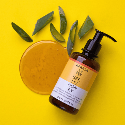 Apivita Bee My Honey Shower Gel & Body Milk Duo