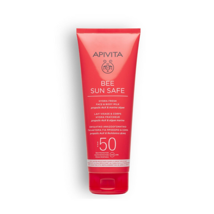 Apivita Bee Sun Safe Hydra Fresh Face & Body Milk SPF50