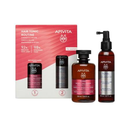 Apivita Hair Tonic Routine For Women
