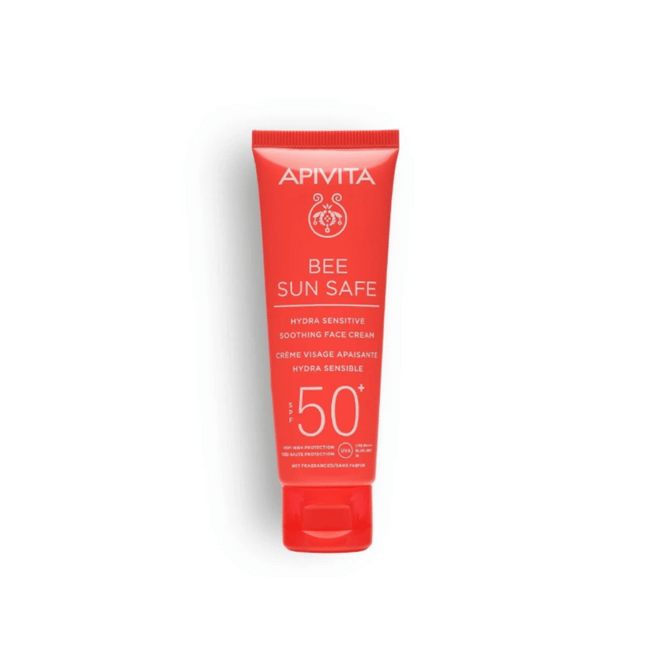 Apivita Hydra Sensitive Soothing Face Cream SPF50+