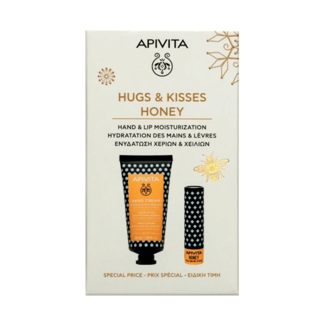 Apivita Intensive Moisturising Hand Cream & Honey Lip Care
