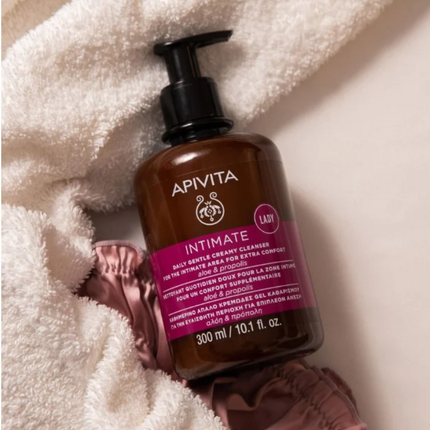Apivita Intimate Lady Daily Gentle Creamy Cleanser 300ml