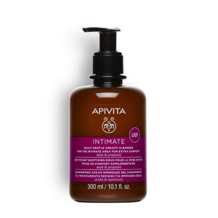 Apivita Intimate Lady Daily Gentle Creamy Cleanser 300ml