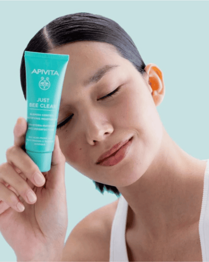 Apivita Just Bee Clear Blemish Control Mattifying Moisturizer 40ml
