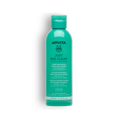 Apivita Just Bee Clear Pore Minimizing Purifying Lotion 200ml