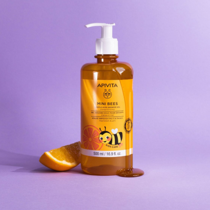 Apivita Mini Bees Gentle Kids Shower Gel 500ml