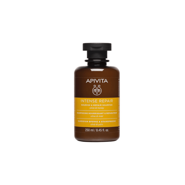 Apivita Nourish & Repair Shampoo With Olive & Honey 250ml
